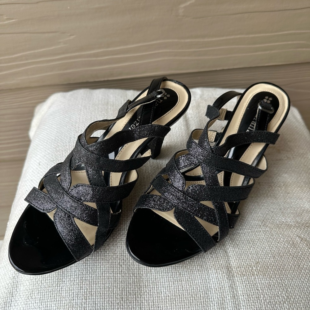Black Strappy Women's Sandals